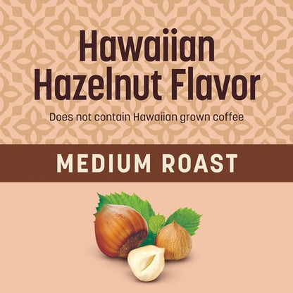Don Francisco's Hawaiian Hazelnut Coffee Pods - 24 Count Medium Roast | Compatible with Keurig Brewers