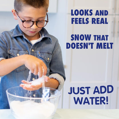 Skiennix Large Instant Snow | Create Cloud Slime Effortlessly - Perfect for Winter Fun