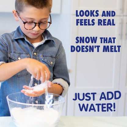 Instant Snow by Snow in Seconds | 3-Pack Artificial Snow - Creates 1 Gallon of Fake Snow Each