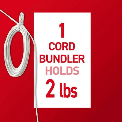 Command Garland Holder - Damage-Free Fireplace Mantle Display for Garlands & Wreaths | Holds 2lbs, Green, 6 Pack