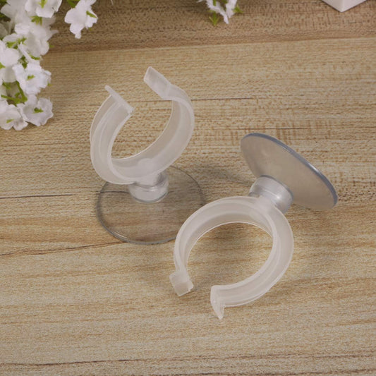 Skiennix 6-Pack Candle Holder Clamps - Suction Cups for Window Decor | Ideal for Holidays & Celebrations