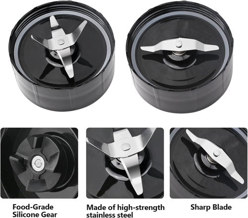 Magic Bullet Replacement Parts - Premium Blender Accessories Set for 250W MB1001 Series