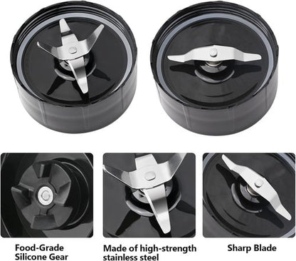Magic Bullet Replacement Parts - Premium Blender Accessories Set for 250W MB1001 Series
