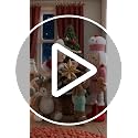 Ada Angel Linen Christmas Stocking - 21-Inch Monogram-Ready Holiday Decor