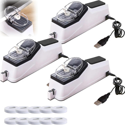 Surudoisharp Pro Electric Knife Sharpener, 2025 NEW Surudoish Sharp Pro, Surudo Sharp Pro, Surudoisharp Pro Electric Knife Shaper, 5 Seconds for Quick Sharpening & Polishing With Protective (3pcs)