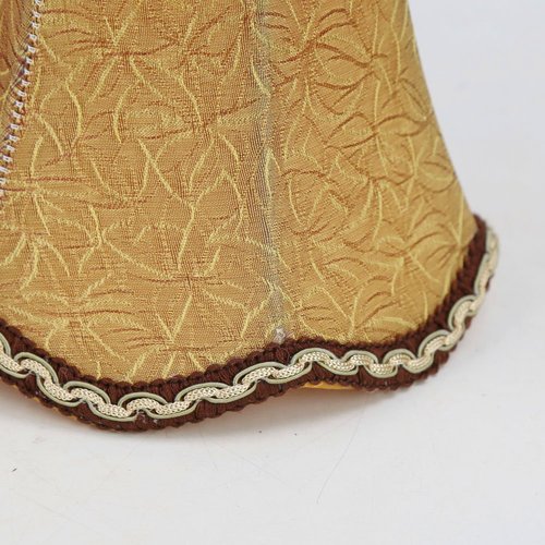 Fuloon Modern European Style Clip On Droplight Wall Lamp Candle Chandelier Lamp Shade 6 pcs Set (Coffee)