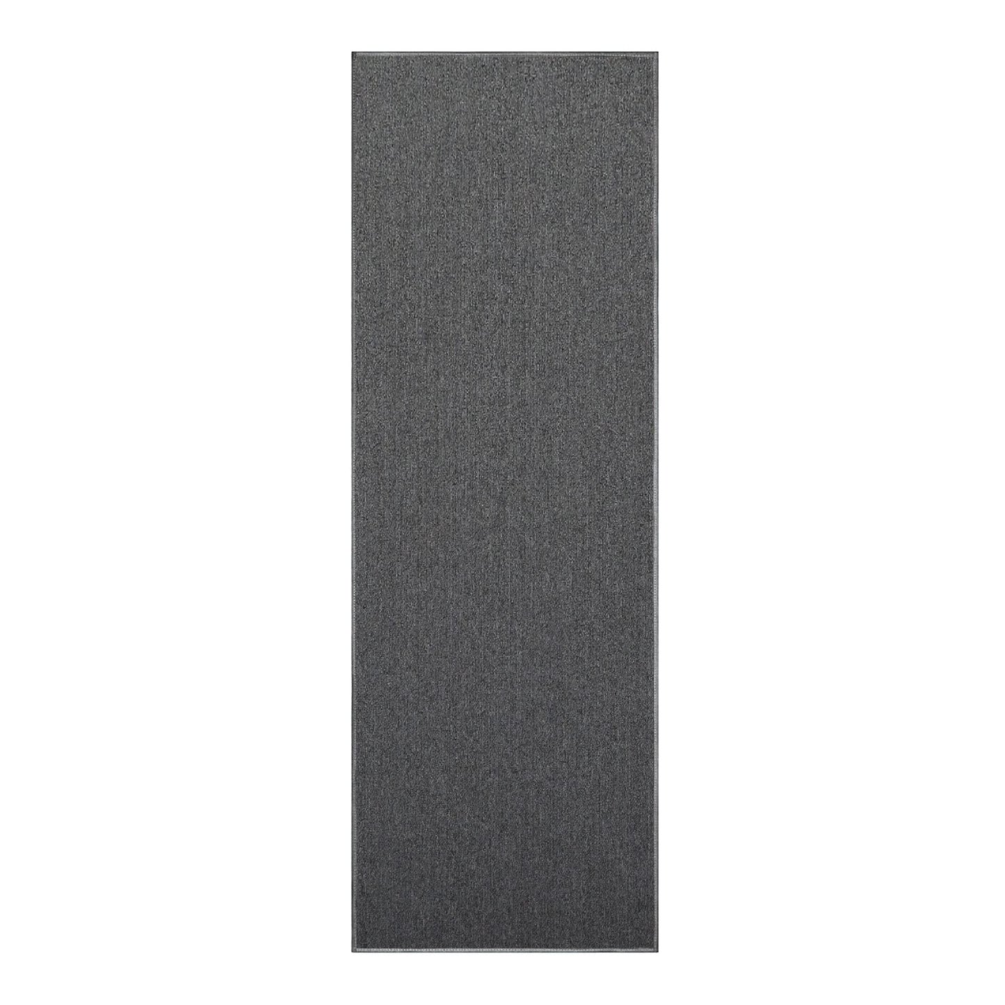 Furnish my Place Modern Indoor/Outdoor Commercial Solid Color Rug - Gray, 2' x 16', Pet and Kids Friendly Rug. Made in USA, Runner, Area Rugs Great for Kids, Pets, Event, Wedding