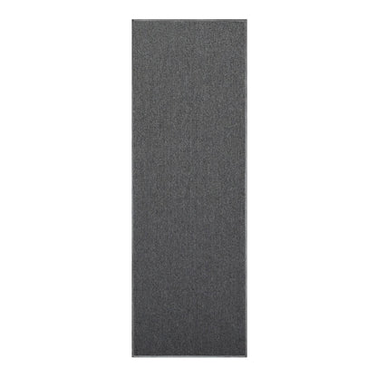 Furnish my Place Modern Indoor/Outdoor Commercial Solid Color Rug - Gray, 2' x 16', Pet and Kids Friendly Rug. Made in USA, Runner, Area Rugs Great for Kids, Pets, Event, Wedding