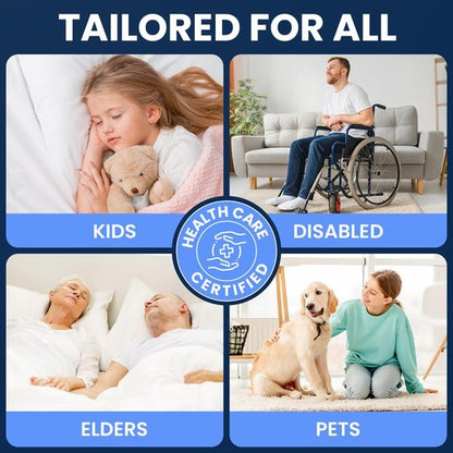 Chucks Disposable Incontinence Bed Pads - Super Absorbent Waterproof 36" x 36" | 50 Pack for Adults