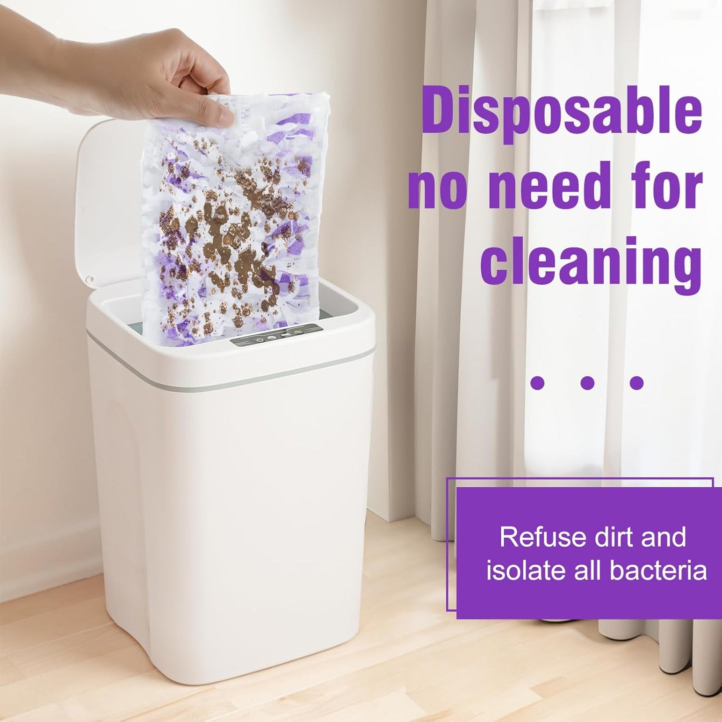 Skiennix Disposable Power Mop Pads - 30 Pack Refills for Swiffer Powermop | Multi-Surface Cleaning