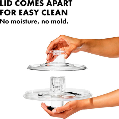 OXO Good Grips Salad Spinner - 6.22 Quart Lettuce & Fruit Washer with Strainer | Pack of 4