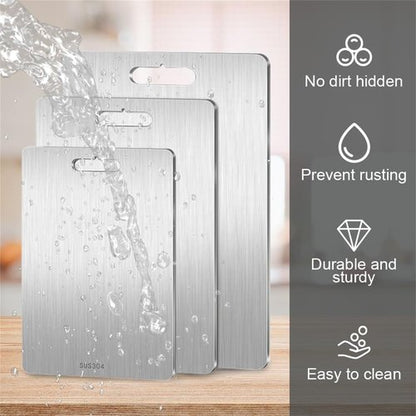 Tivano Cutting Board, Tivano Titanium Cutting Boards for Kitchen, Knife-Friendly Cutting Boards Double Sided Easy to Clean (15.3 x 11 in)