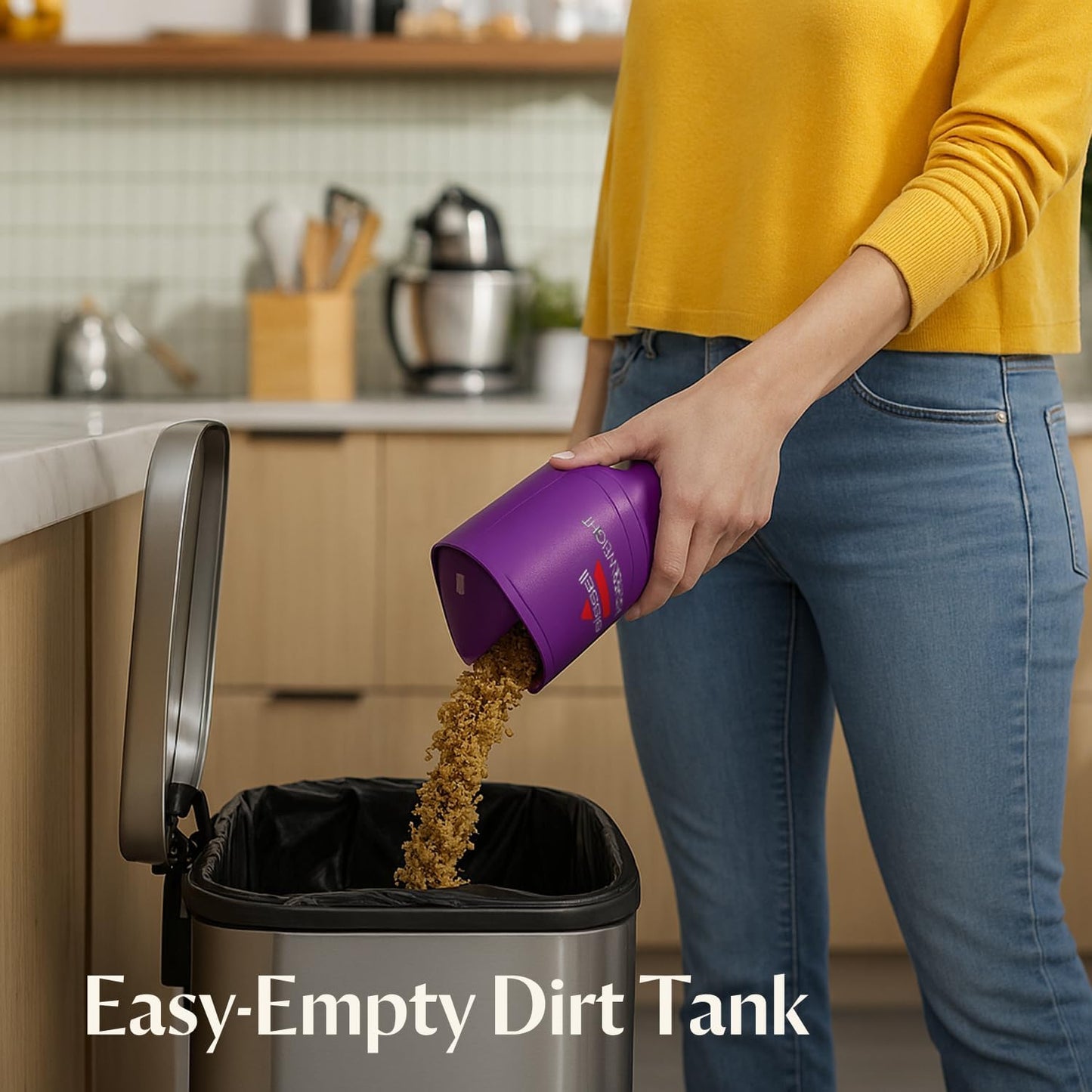 BISSELL Featherweight Stick Vacuum - Lightweight Bagless Design with Crevice Tool | Perfect for Dorms & Small Spaces