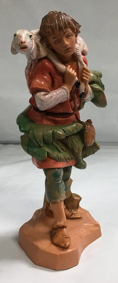 Fontanini by Roman Inc. | Gabriel 5" Shepherds Collection Nativity Figure - Hand Sculpted & Painted
