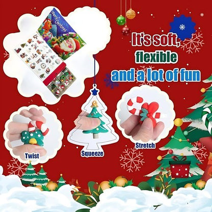 Christmas Advent Calendar 2025 - 24 Unique 3D Toys & Decorations for Kids | Countdown to Christmas