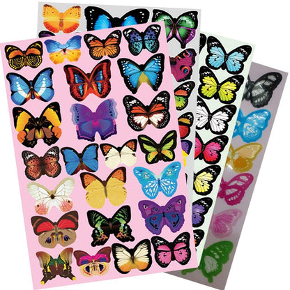 Skiennix 80 PCS Butterfly Wall Decals - 3D Home Decor Stickers for Stunning Room Transformation