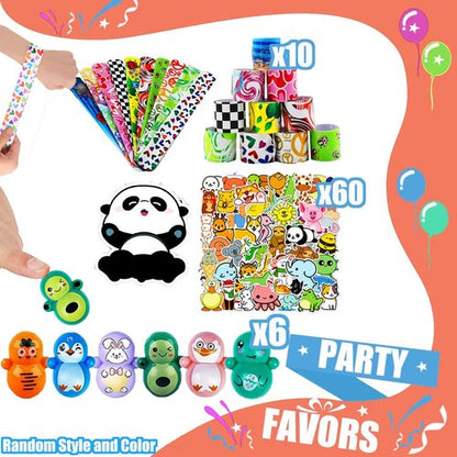 132 Pcs Treasure Box Toys by [Brand Name] - Fun Party Favors for Kids 4-8 | Perfect for Goodie Bags & Classroom Prizes