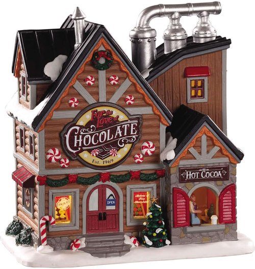 Lemax Chocolate Shop Figurine - Charming Design for Holiday Decor | Perfect Gift Idea