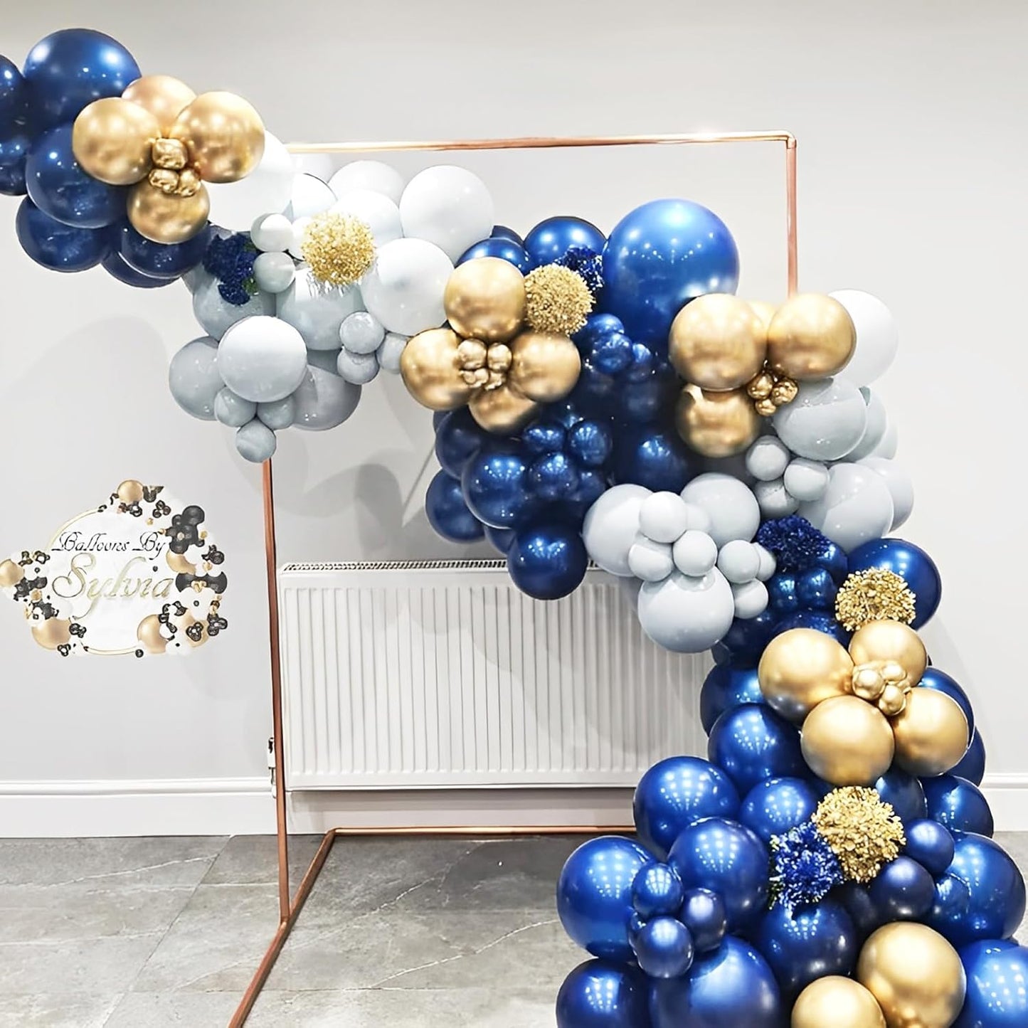 Voircoloria Navy Blue Balloons - 66 Pack of 12-Inch Dark Blue Latex Party Balloons for Celebrations