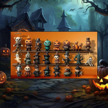 31 Nights of Fright Halloween Countdown Box - Advent Calendar with Mini Horror Figurines | 2025 Edition