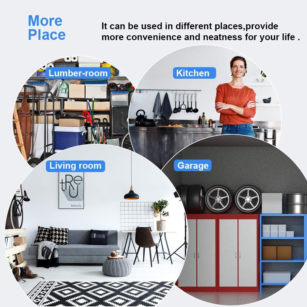 BestOffice | 4-Tier Wire Storage Shelves | Heavy-Duty Metal | 36x14x54 | Chrome Finish | No-Tool Assembly for Home & Garage