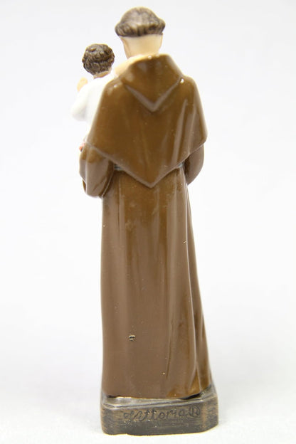 Vittoria Collection | 6" Saint Anthony of Padua Statue - Made in Italy, Doctor of the Church