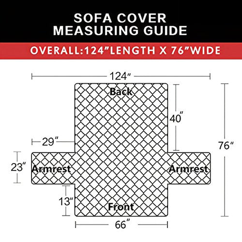 Easy-Going Reversible Couch Cover for 3 Cushion Couch Sofa Cover for Dogs Water Resistant Furniture Protector Cover with Foam Sticks Elastic Straps for Pet Cat (Sofa, Green/Christmas Red)