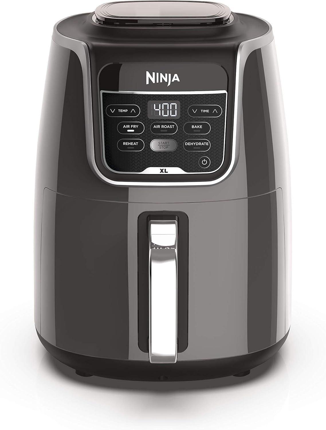 Ninja XL Air Fryer - 5.5 QT Capacity for 3lbs of Wings | 5-in-1 Cooking Functions | 400°F Max Temp | Grey
