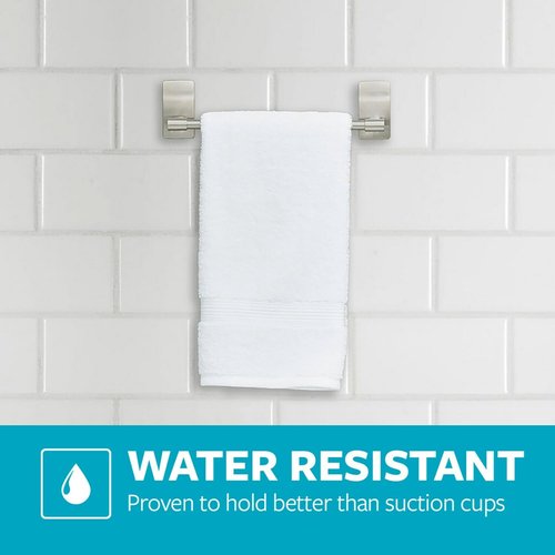 Command Towel Bar - Water-Resistant Strips for Bathroom Organization | Easy Installation