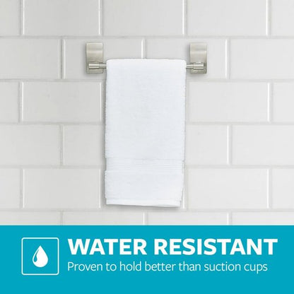 Command Towel Bar - Water-Resistant Strips for Bathroom Organization | Easy Installation