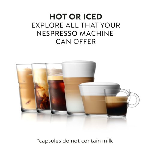 Nespresso Capsules Original Line, Livanto, Medium Roast Espresso Coffee, 50 Count Coffee Pods