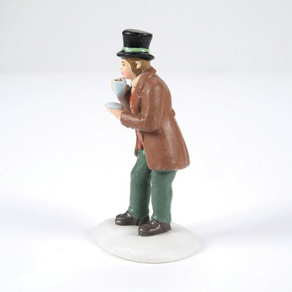 Department 56 Fresh Hot Coffee Figurine - 2.65 Inch Multicolor Dickens Village Accessory