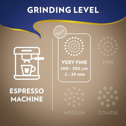 Lavazza Super Crema Whole Bean Coffee Blend, Medium Espresso Roast, 4.4 .lbs, 2 Pack