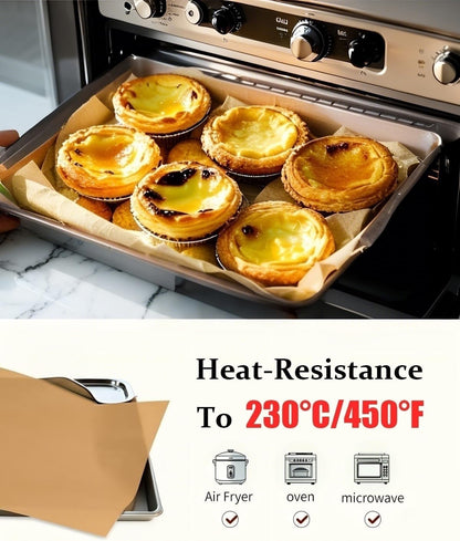 Parchment Paper - 300PCS Non-Stick Precut Baking Sheets | 12 x 16 Inches for Air Fryer & Grilling