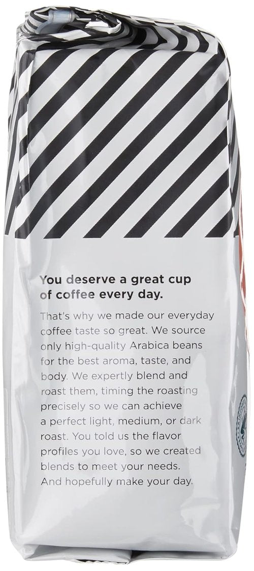 Colombia Ground Coffee by Amazon Fresh - Medium Roast, 12 Ounce Bag for Rich Flavor