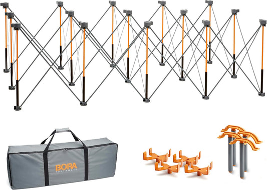 BORA Centipede Folding Work Table - 30in Portable Workbench | 6000lb Capacity & Collapsible Design