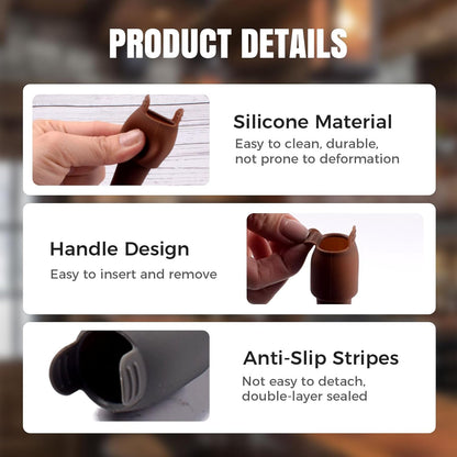 Silicone Wine Stopper for Wine Bottles, 2025 New Wine Stoppers for Wine Bottles, Seal Bottle Cover for Beer Champagne, Glass Bottle Sealer Covers Wine Stoppers for Home Use (12, All)