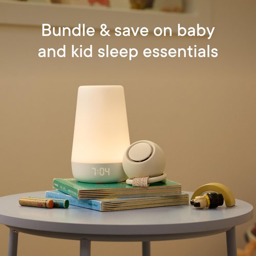 Rest+ 2nd Gen Baby Sleep Bundle Includes Hatch Rest+ 2nd Gen and Portable Rest Go | Sleep Sounds for Nursery, Travel and Registry (Putty)