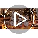 Christmas Snowman Table Decorations Set with Pine Top Hat - Rustic Winter Indoor Decor, 3 Pcs