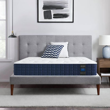 Coolvie Twin XL Mattress 10 Inch, Hybrid Mattress in a Box, Pocket Innerspring & Cooling Memory Foam, for Pressure Relief, Medium Firm Feel, 100-Night Trial