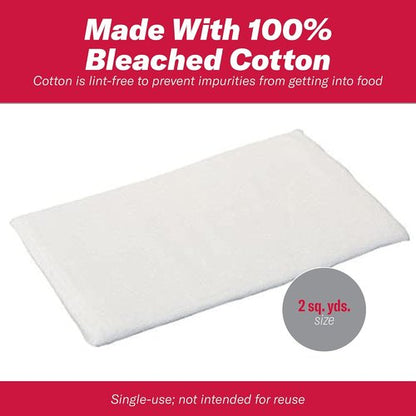 GoodCook 100% Cotton Cheesecloth - Bleached, 2 Square Yards for Cooking & Straining