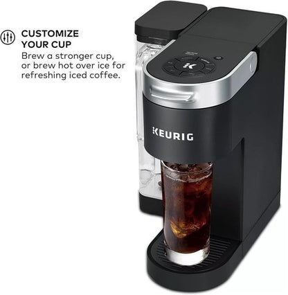 Keurig K-Supreme Coffee Maker - MultiStream Technology, 4 Brew Sizes, 66oz Reservoir, Black (Renewed)