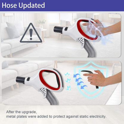 Shark Rotator Hose Handle - Upgraded Replacement for NV500 Series | Compatible with NV501, NV502, NV503, NV504, NV505, NV510, NV520, NV552, UV560