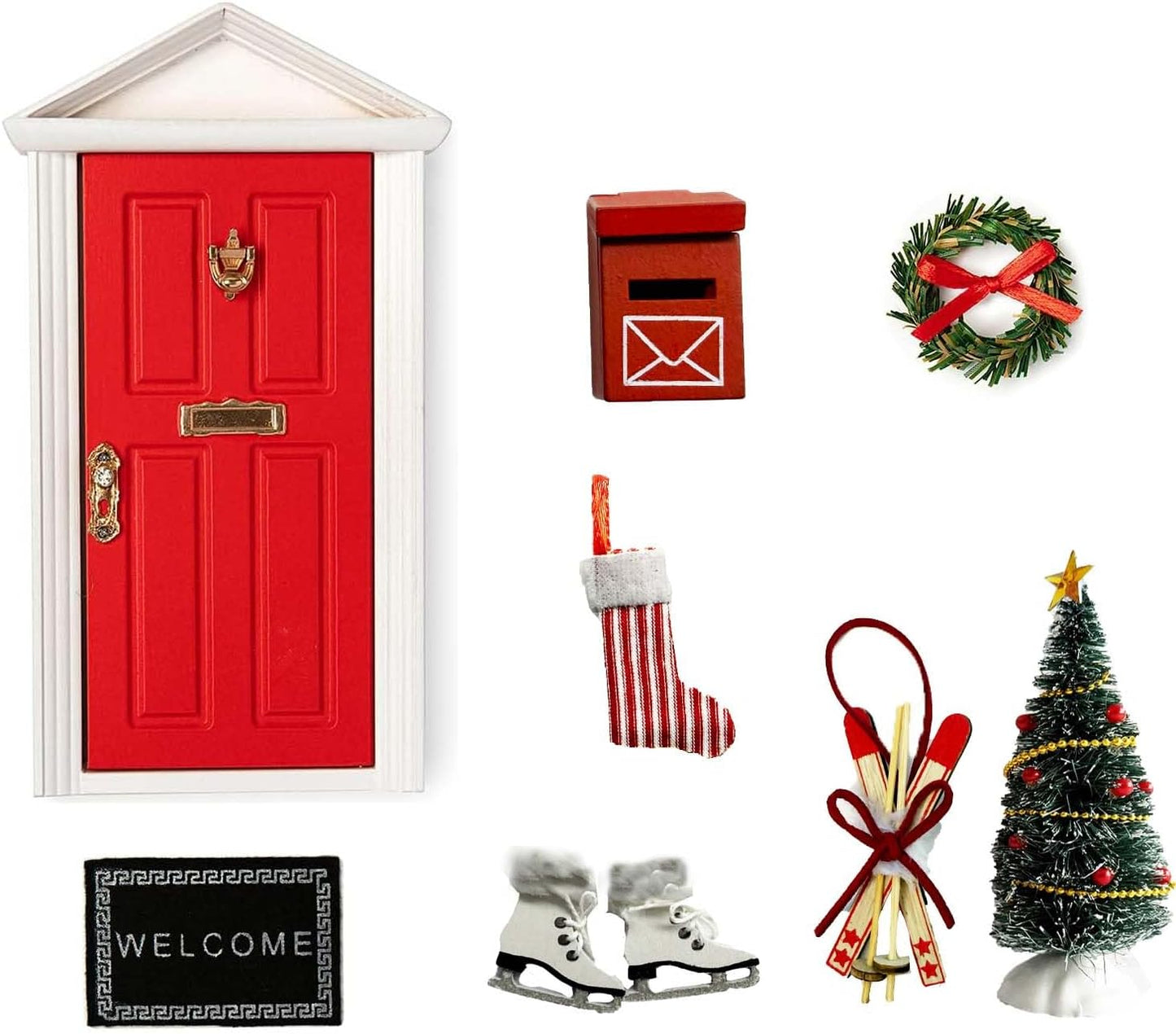 Skiennix Elf Magical Door - Enchanting Fairy Entry for Imaginative Play | Perfect Gift for Kids
