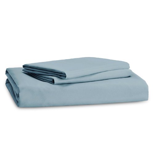 Bedsure Duvet Cover Full Size - Soft Double Brushed Bedding Set for Kids & Adults, Zipper Closure, 3 Pieces, Includes 1 Duvet Cover (80"x90") & 2 Pillow Shams, NO Comforter, Mineral Blue
