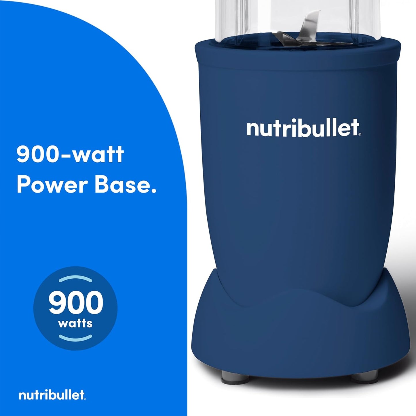 Nutribullet® Pro Nutrient Extractor - 900W Power for Smoothies & Juices | Matte Indigo Finish