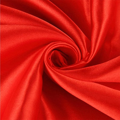 10 Pack Satin Red Table Runners - 12 x 108 Inches for Weddings, Parties & Events | Elegant Table Decorations