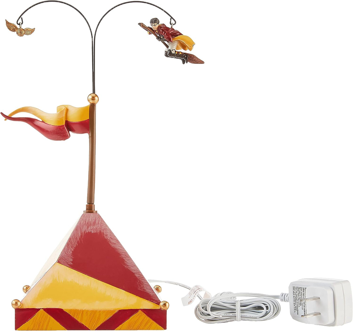 Department56 Harry Potter Village Chasing The Snitch Animated Figurine - 9.84" Multicolor Collectible