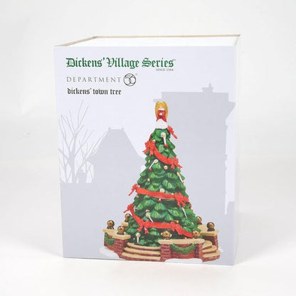 Department 56 Dickens' Village Christmas Tree Figurine - 6.5 Inch, Colorful Holiday Decor