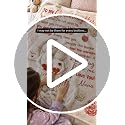 To My Daughter Fleece Blanket - Custom Gift from Grandma & Grandpa